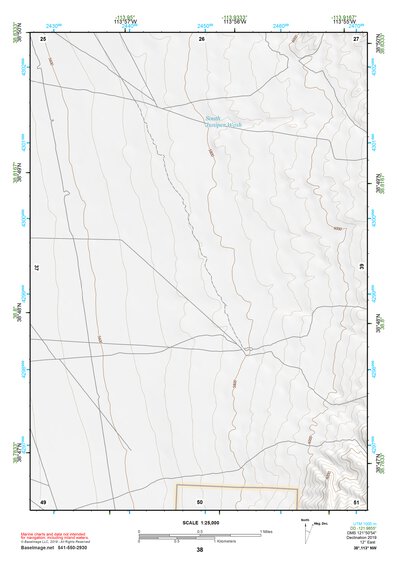 38113NW Page 38 Wah Wah Mountains North Topo Preview 1