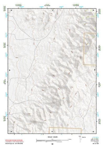 38113NW Page 39 Wah Wah Mountains North Topo Preview 1
