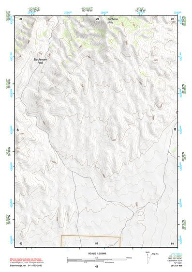 38113NW Page 41 Wah Wah Mountains North Topo Preview 1
