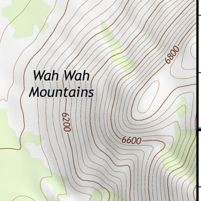 38113NW Page 45 Wah Wah Mountains North Topo Preview 3