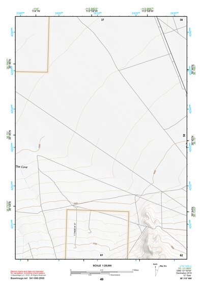 38113NW Page 49 Wah Wah Mountains North Topo Preview 1