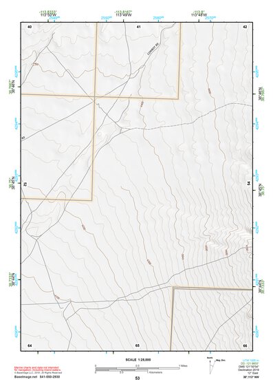 38113NW Page 53 Wah Wah Mountains North Topo Preview 1
