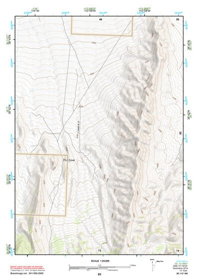 38113NW Page 61 Wah Wah Mountains North Topo Preview 1