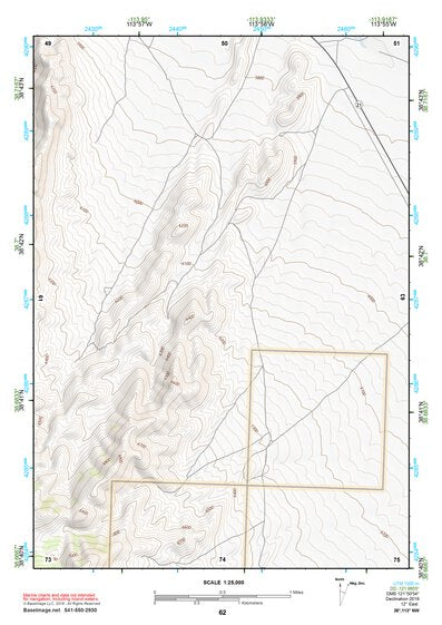38113NW Page 62 Wah Wah Mountains North Topo Preview 1