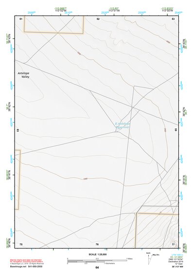 38113NW Page 64 Wah Wah Mountains North Topo Preview 1