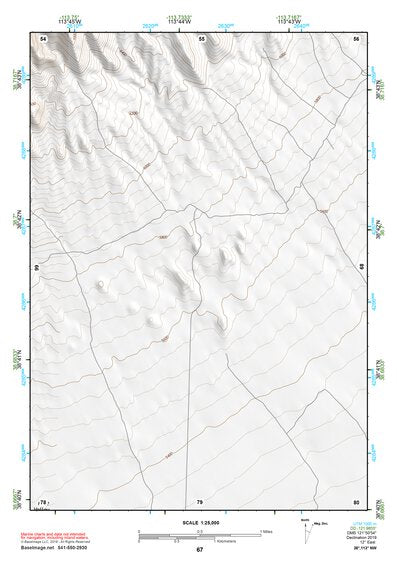 38113NW Page 67 Wah Wah Mountains North Topo Preview 1