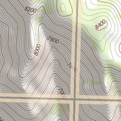 38113NW Page 70 Wah Wah Mountains North Topo Preview 3