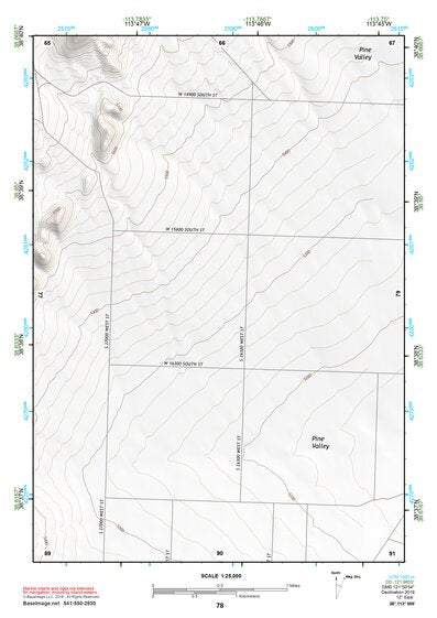 38113NW Page 78 Wah Wah Mountains North Topo Preview 1