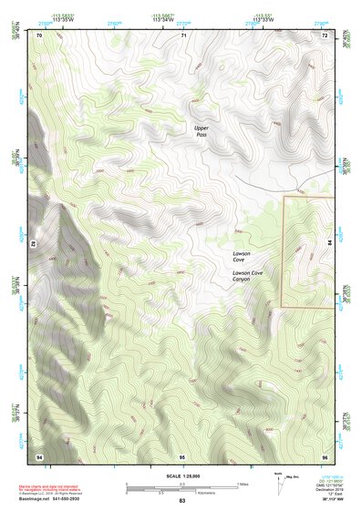 38113NW Page 83 Wah Wah Mountains North Topo Preview 1