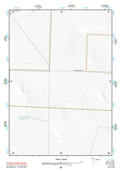 38113NW Page 92 Wah Wah Mountains North Topo Preview 1