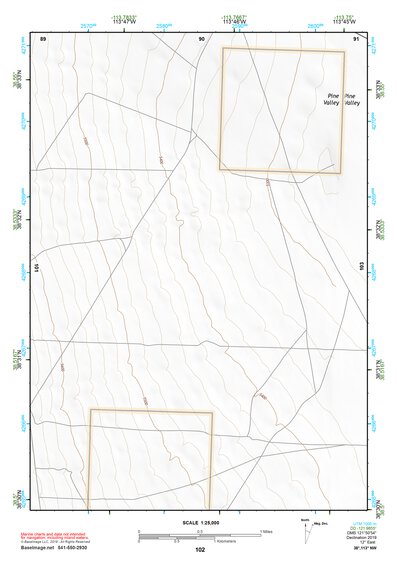 38113NW Page 102 Wah Wah Mountains North Topo Preview 1