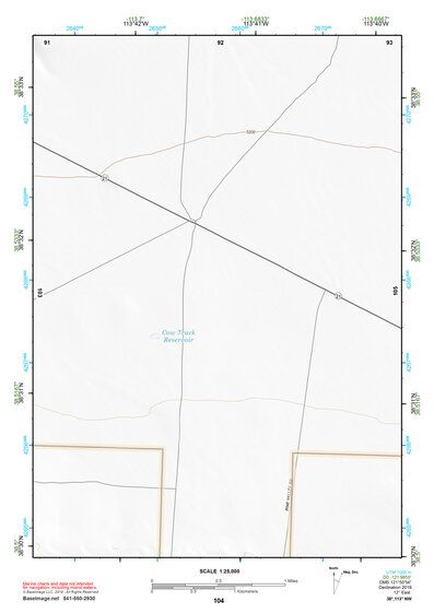 38113NW Page 104 Wah Wah Mountains North Topo Preview 1