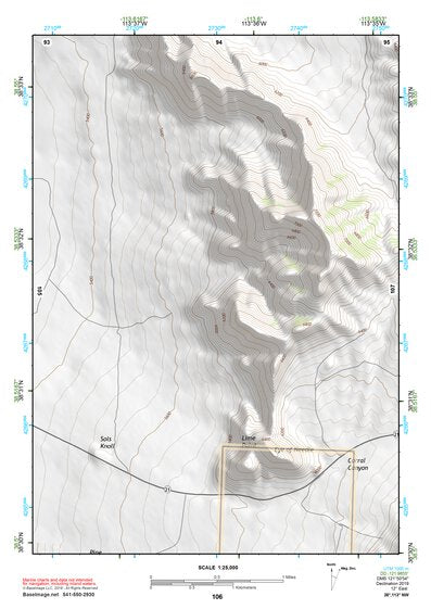 38113NW Page 106 Wah Wah Mountains North Topo Preview 1