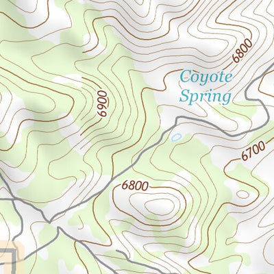 38113SE Page 7 Wah Wah Mountains South Topo Preview 3