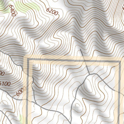 38113SE Page 34 Wah Wah Mountains South Topo Preview 3