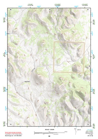 38113SE Page 62 Wah Wah Mountains South Topo Preview 1