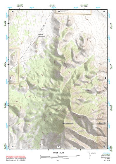 38113SE Page 63 Wah Wah Mountains South Topo Preview 1