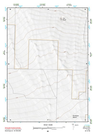38113SE Page 65 Wah Wah Mountains South Topo Preview 1