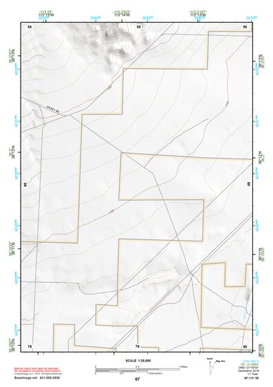 38113SE Page 67 Wah Wah Mountains South Topo Preview 1