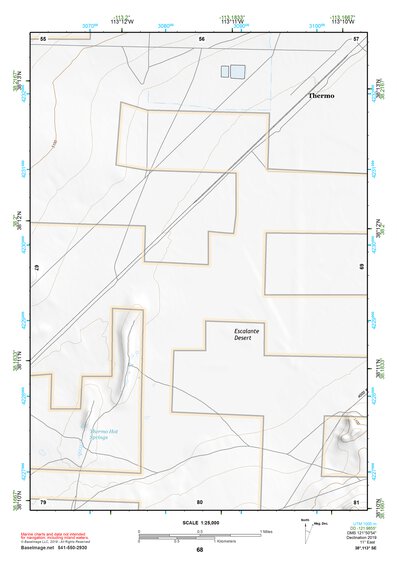 38113SE Page 68 Wah Wah Mountains South Topo Preview 1
