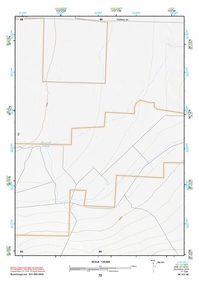 38113SE Page 72 Wah Wah Mountains South Topo Preview 1