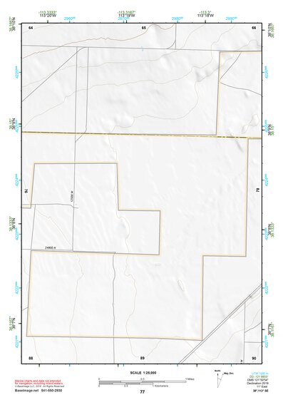 38113SE Page 77 Wah Wah Mountains South Topo Preview 1
