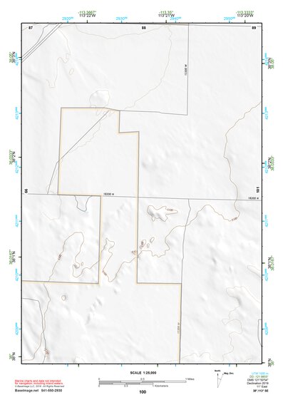 38113SE Wah Wah Mountains South Topo Bundle Preview 1