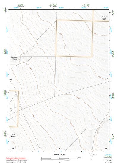 38113SW Page 7 Wah Wah Mountains South Topo Preview 1