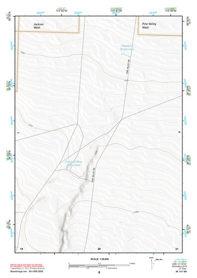 38113SW Page 8 Wah Wah Mountains South Topo Preview 1