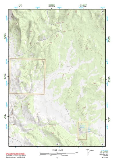 38113SW Page 13 Wah Wah Mountains South Topo Preview 1