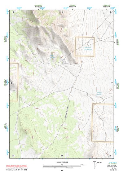 38113SW Page 16 Wah Wah Mountains South Topo Preview 1