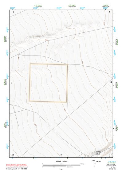 38113SW Page 18 Wah Wah Mountains South Topo Preview 1