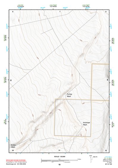 38113SW Page 19 Wah Wah Mountains South Topo Preview 1