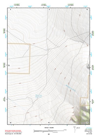 38113SW Page 21 Wah Wah Mountains South Topo Preview 1