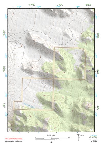 38113SW Page 22 Wah Wah Mountains South Topo Preview 1