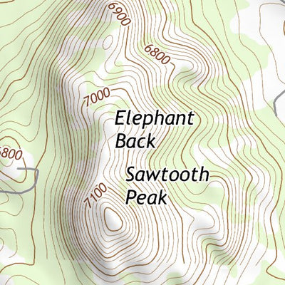 38113SW Page 28 Wah Wah Mountains South Topo Preview 3