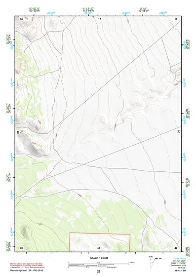 38113SW Page 29 Wah Wah Mountains South Topo Preview 1
