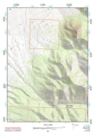 38113SW Page 33 Wah Wah Mountains South Topo Preview 1