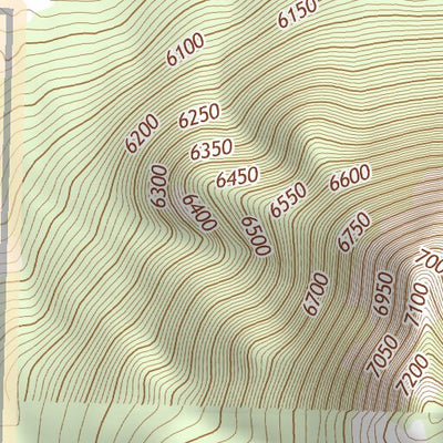 38113SW Page 33 Wah Wah Mountains South Topo Preview 3