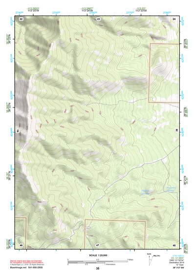 38113SW Page 35 Wah Wah Mountains South Topo Preview 1