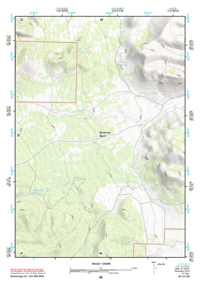 38113SW Page 36 Wah Wah Mountains South Topo Preview 1