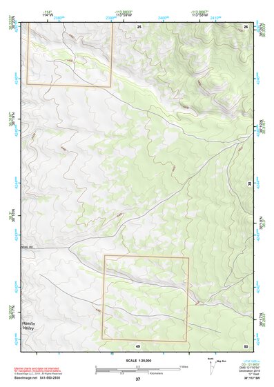 38113SW Page 37 Wah Wah Mountains South Topo Preview 1