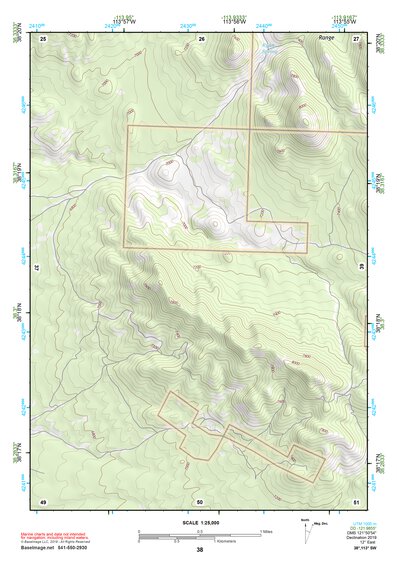 38113SW Page 38 Wah Wah Mountains South Topo Preview 1