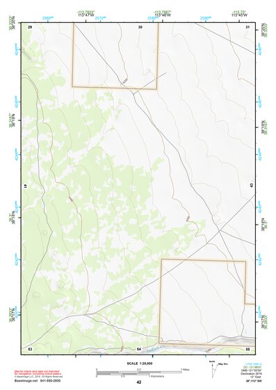 38113SW Page 42 Wah Wah Mountains South Topo Preview 1