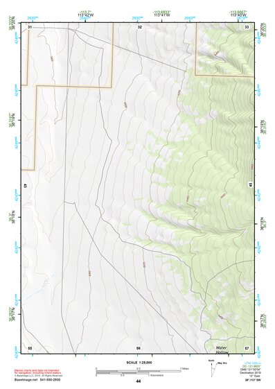 38113SW Page 44 Wah Wah Mountains South Topo Preview 1