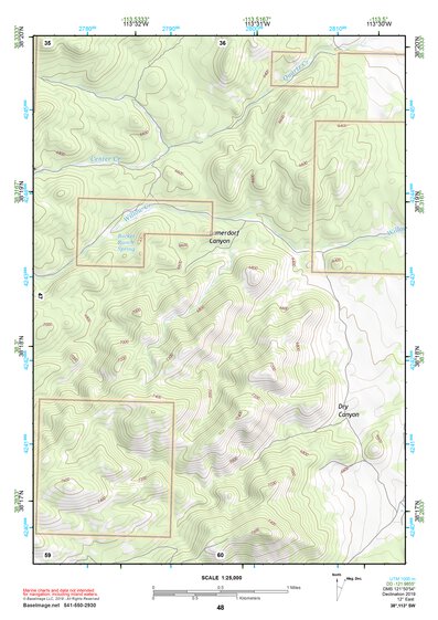 38113SW Page 48 Wah Wah Mountains South Topo Preview 1