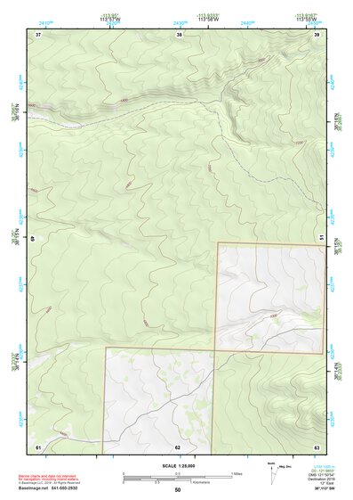 38113SW Page 50 Wah Wah Mountains South Topo Preview 1