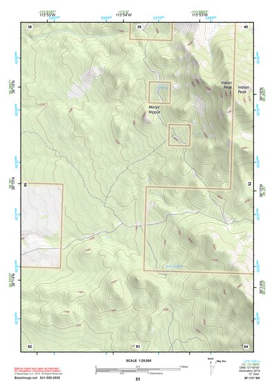 38113SW Page 51 Wah Wah Mountains South Topo Preview 1