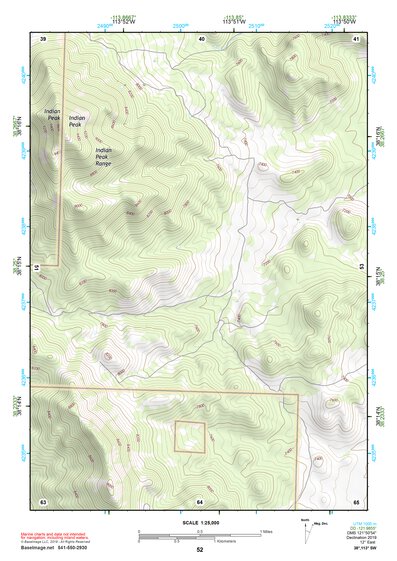 38113SW Page 52 Wah Wah Mountains South Topo Preview 1