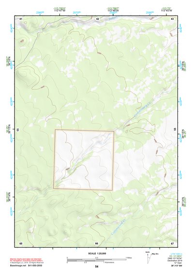 38113SW Page 54 Wah Wah Mountains South Topo Preview 1
